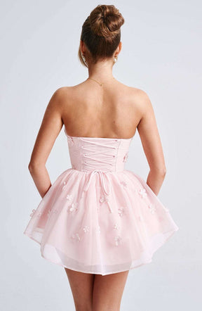 Justina Playsuit - Blush Ryvelle