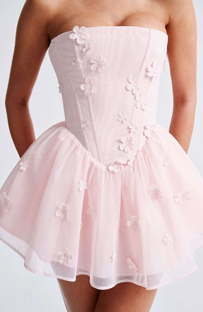 Justina Playsuit - Blush Ryvelle