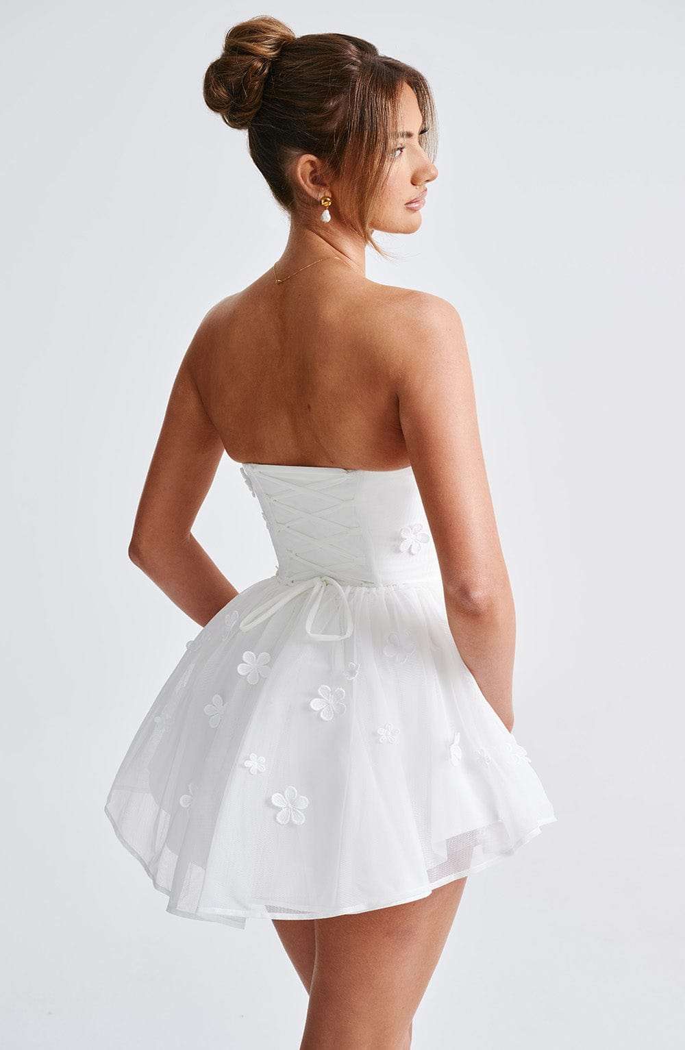 Justina Playsuit - Ivory Ryvelle