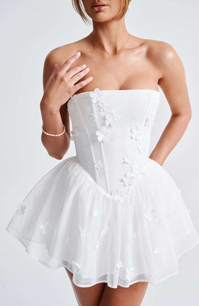 Justina Playsuit - Ivory Ryvelle