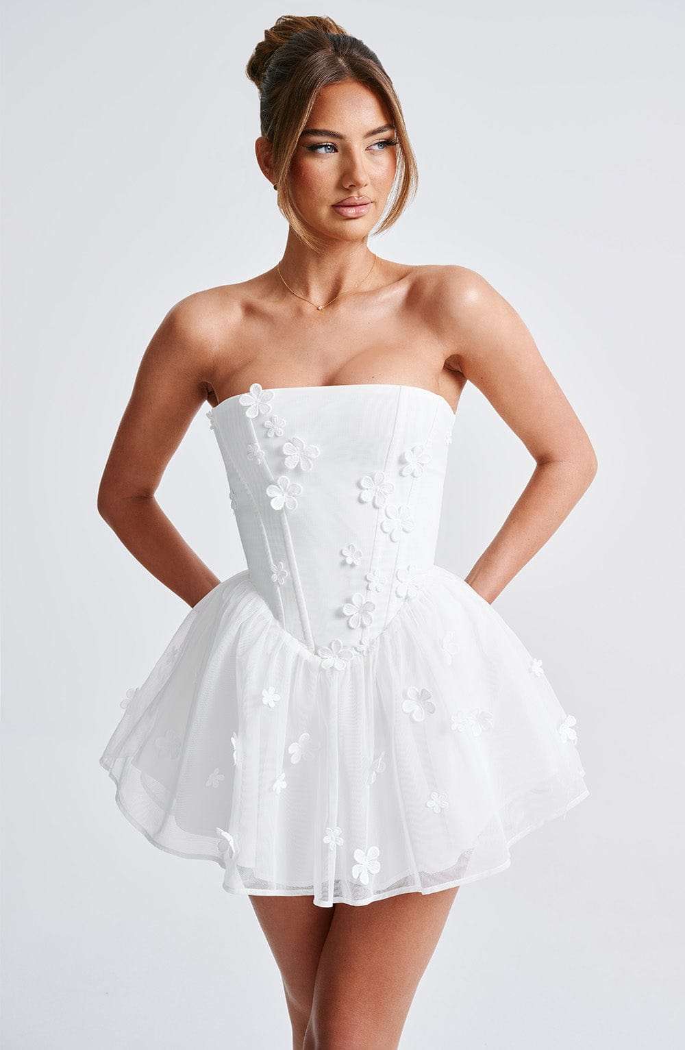 Justina Playsuit - Ivory Ryvelle
