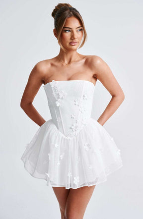 Justina Playsuit - Ivory Ryvelle