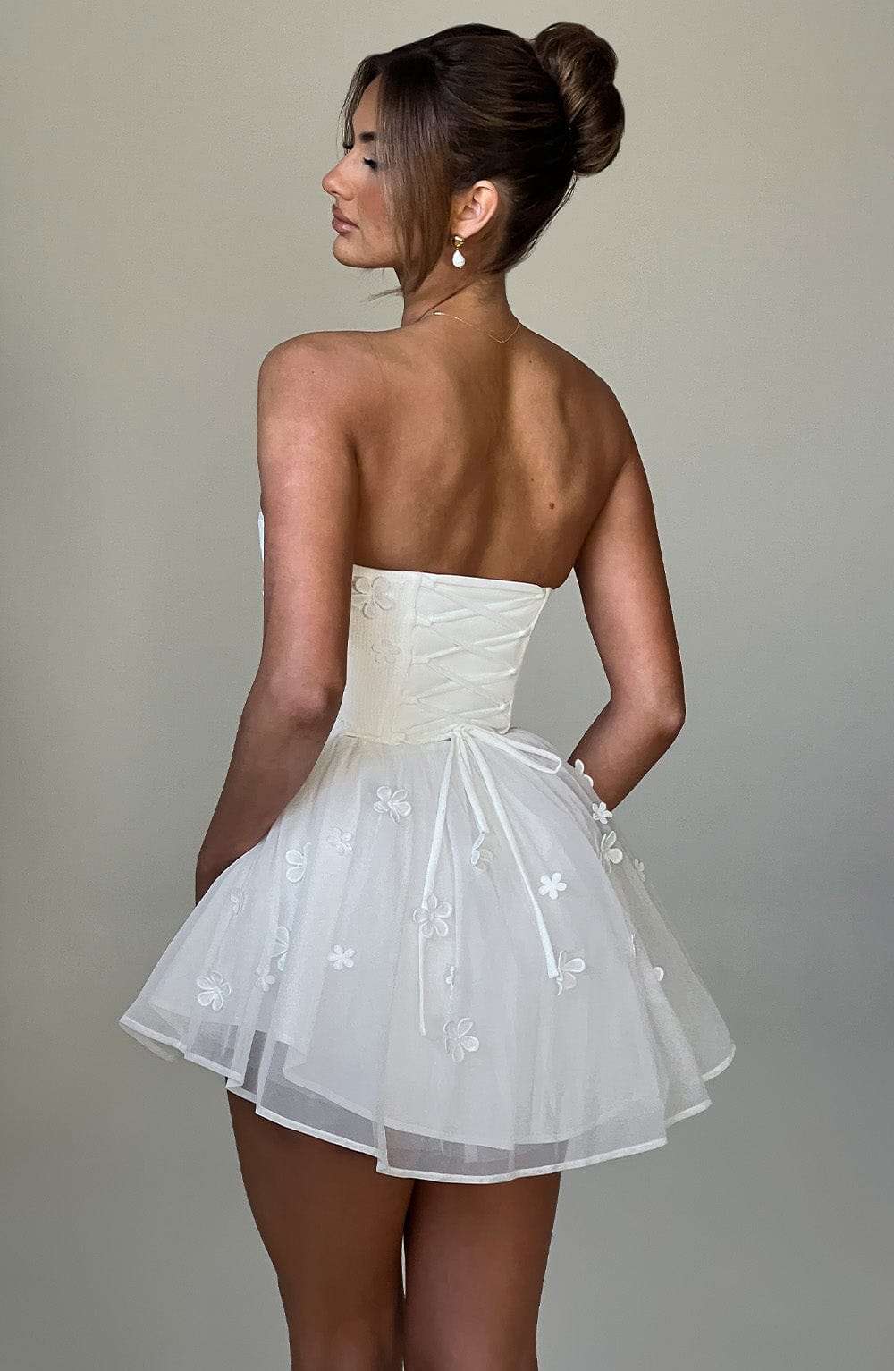 Justina Playsuit - Ivory Ryvelle
