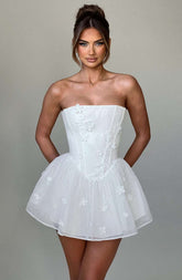 Justina Playsuit - Ivory Ryvelle
