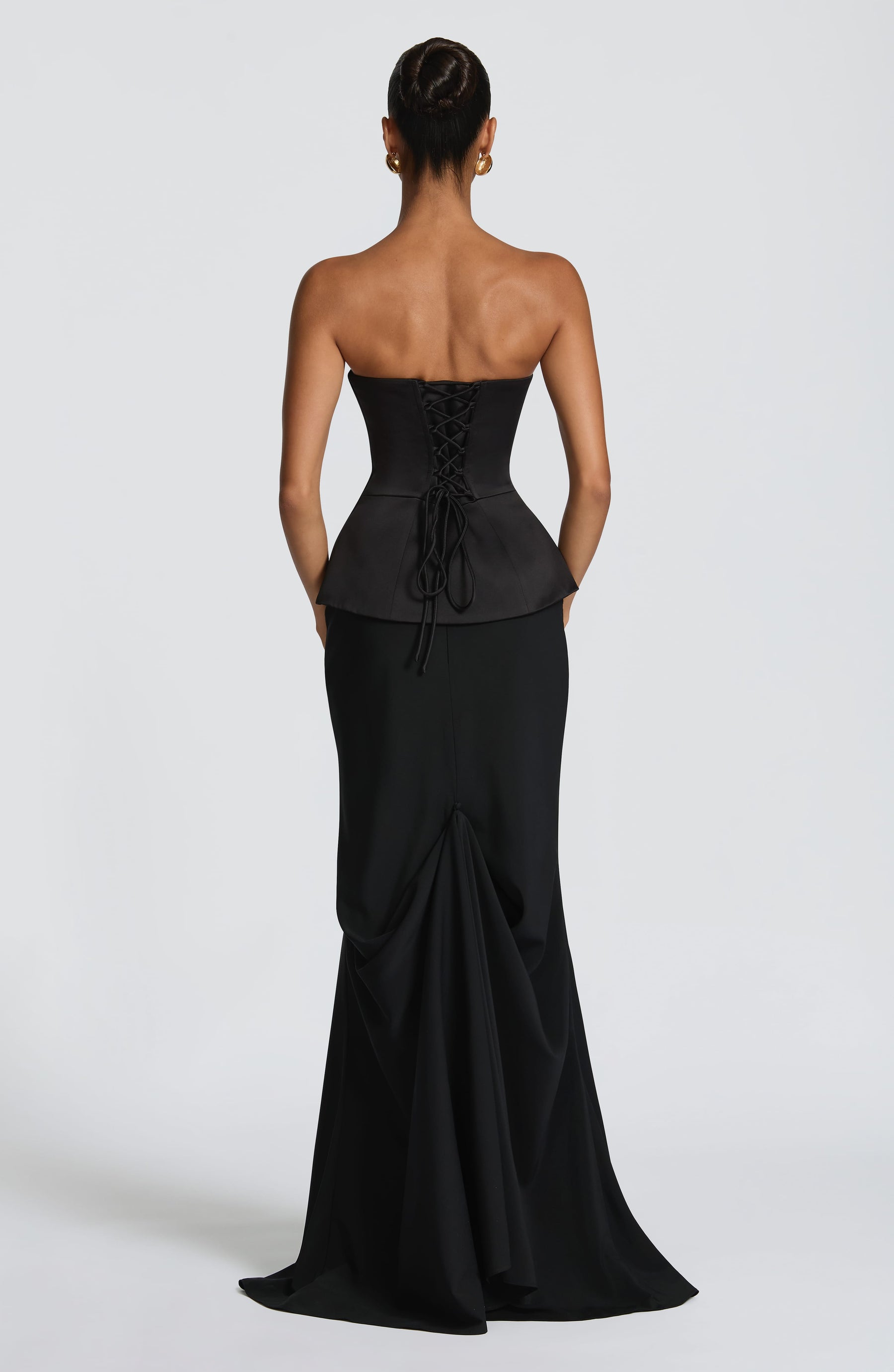 Kaia Maxi Skirt - Black Ryvelle