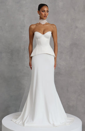 Kaia Maxi Skirt - Ivory