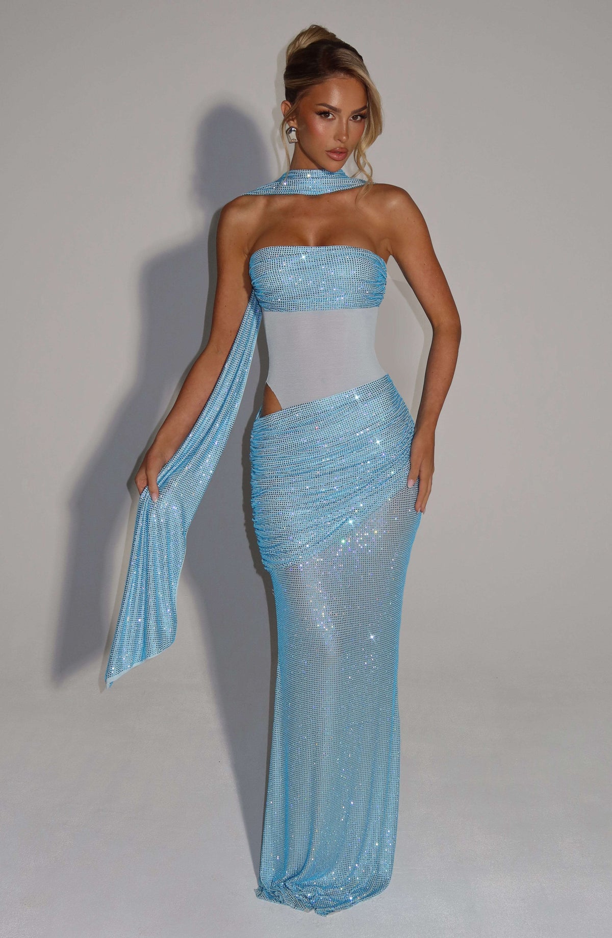 Kailani Maxi Dress - Aqua Ryvelle
