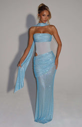 Kailani Maxi Dress - Aqua Ryvelle