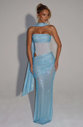 Kailani Maxi Dress - Aqua Ryvelle
