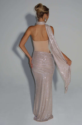 Kailani Maxi Dress - Nude Ryvelle