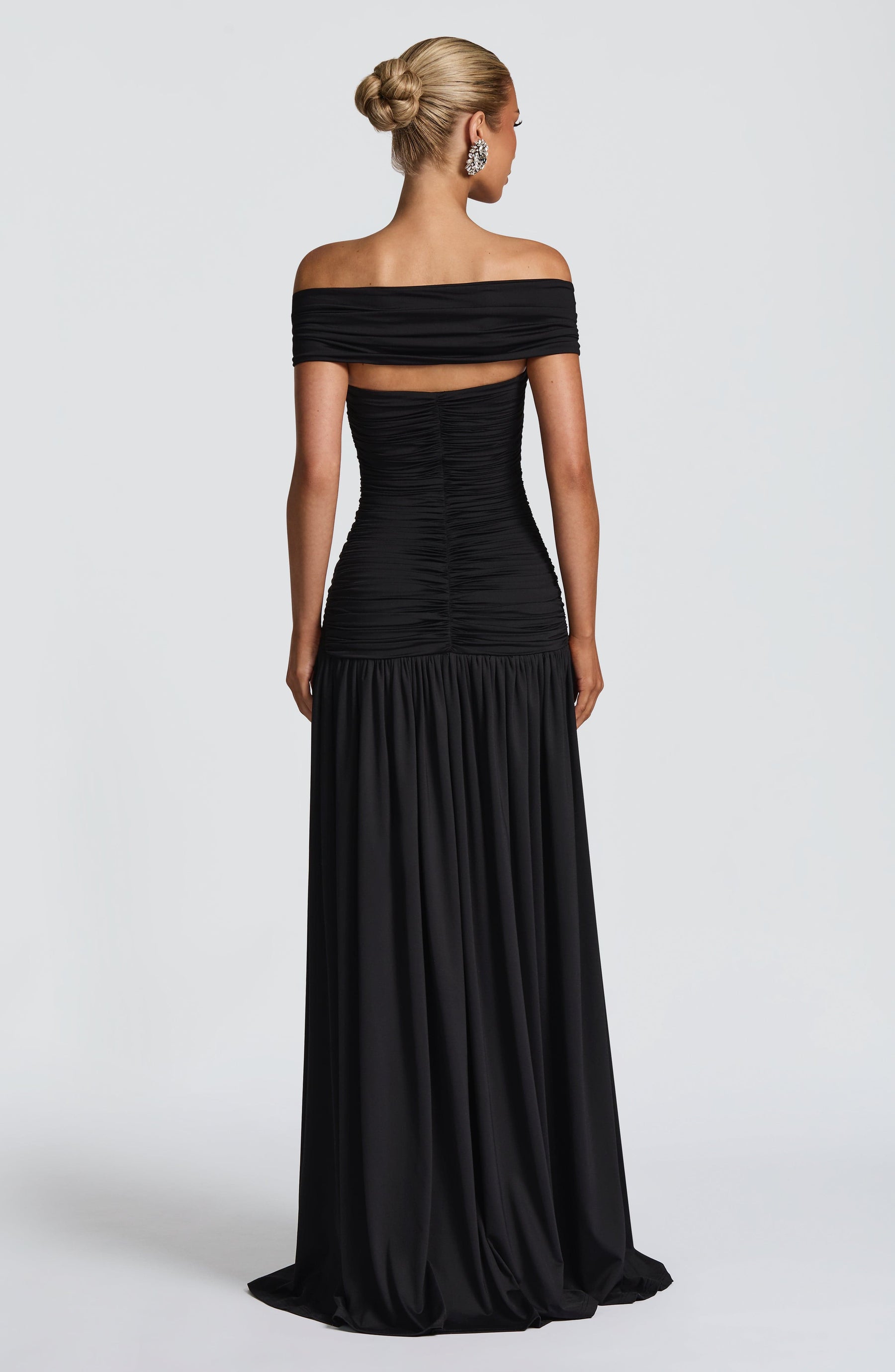 Kathryn Maxi Dress - Black Ryvelle