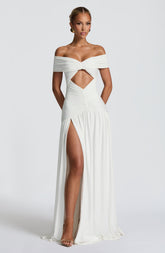 Kathryn Maxi Dress - White Ryvelle