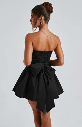 Katrina Mini Dress - Black Ryvelle