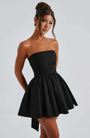 Katrina Mini Dress - Black Ryvelle
