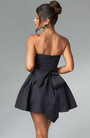 Katrina Mini Dress - Black Ryvelle