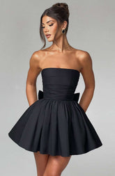 Katrina Mini Dress - Black Ryvelle