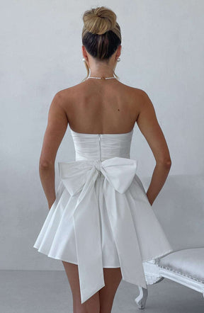 Katrina Mini Dress - Ivory Ryvelle