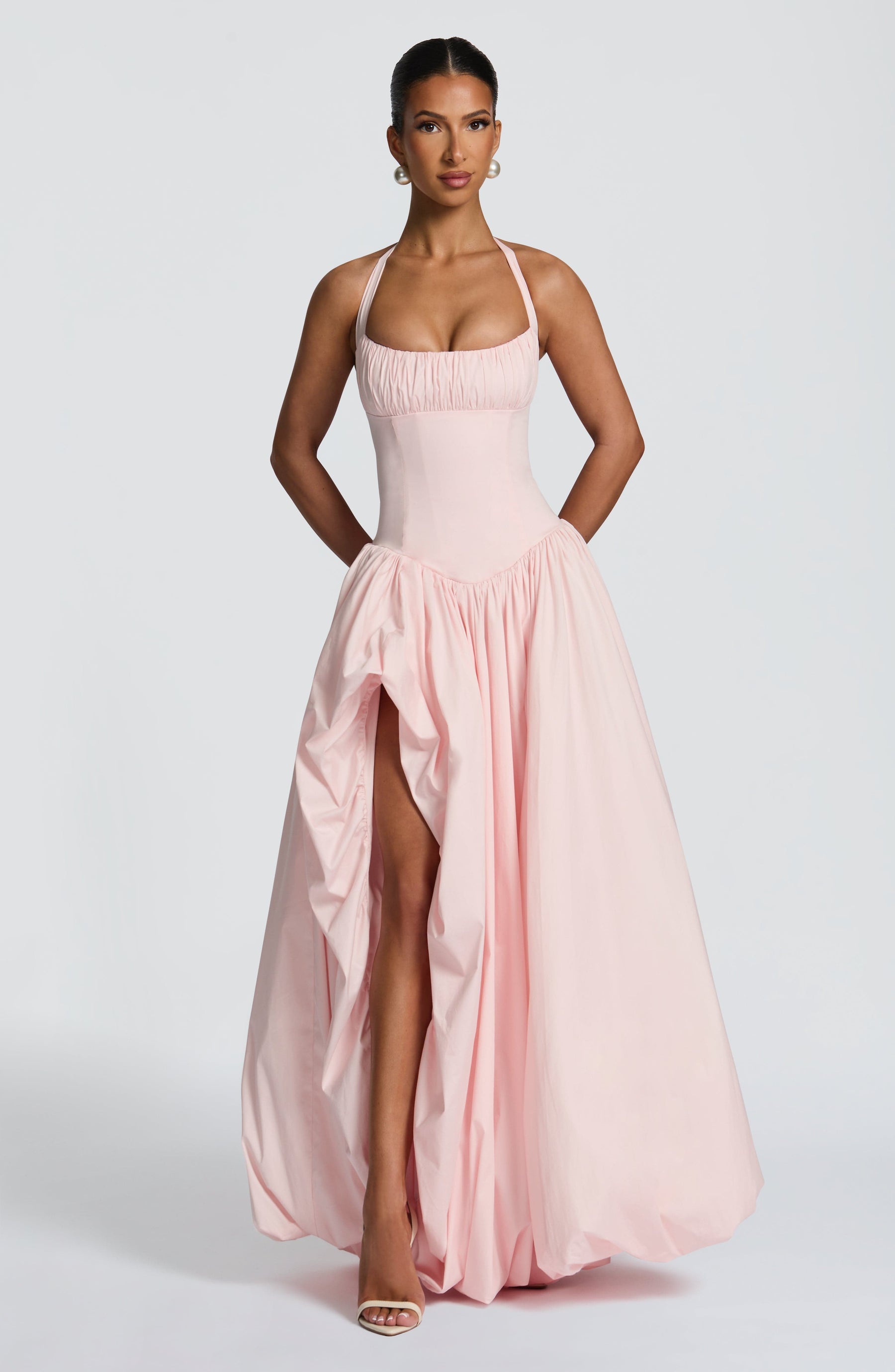 Keira Maxi Dress - Blush Ryvelle