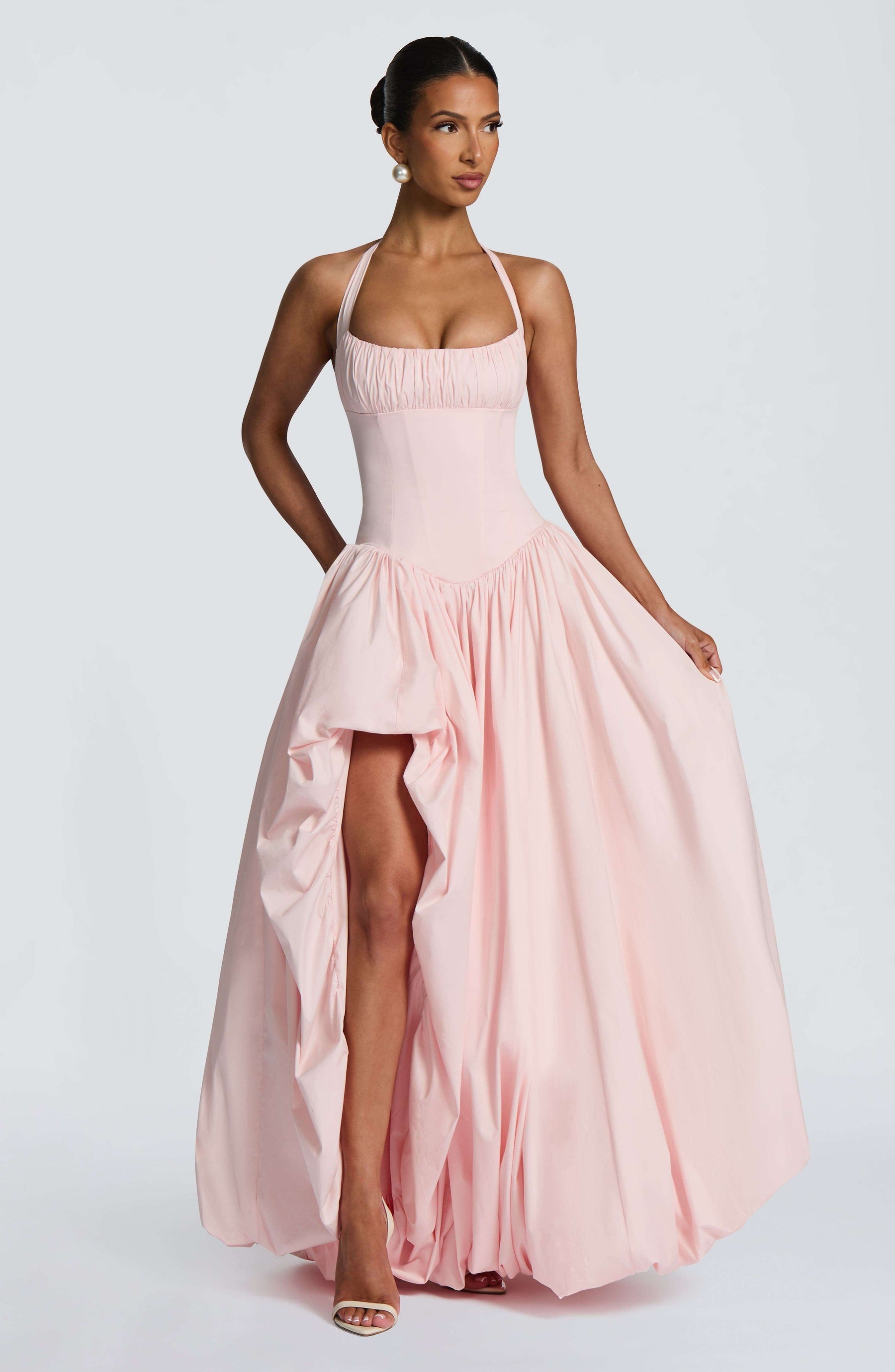 Keira Maxi Dress - Blush Ryvelle