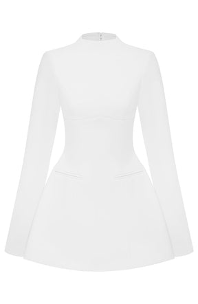 Kelly Mini Dress - Ivory Ryvelle
