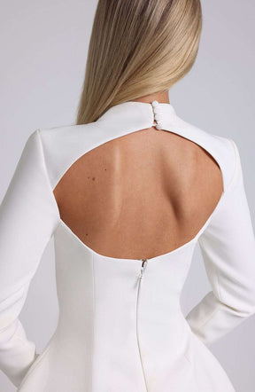 Kelly Mini Dress - Ivory Ryvelle