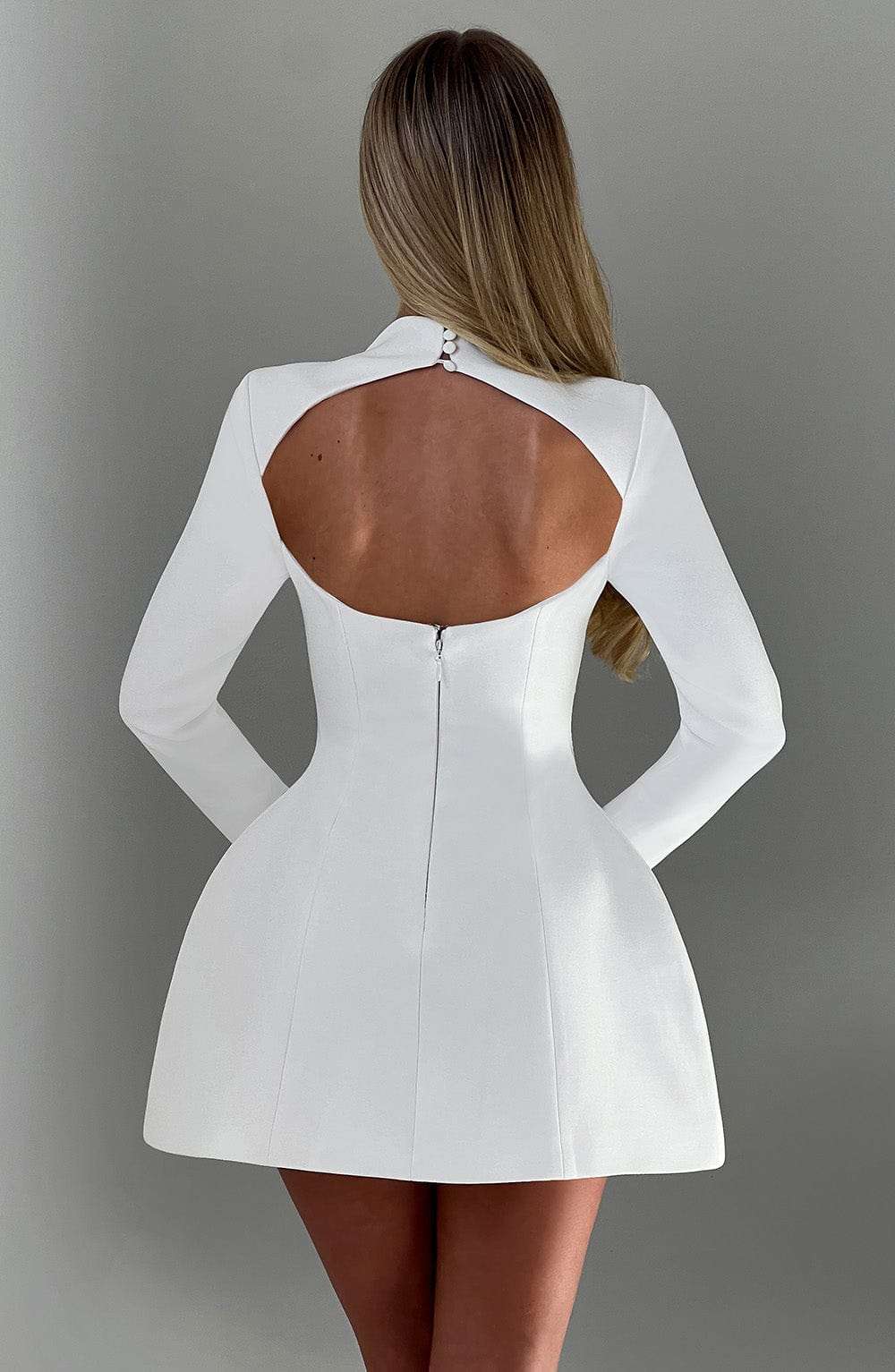 Kelly Mini Dress - Ivory Ryvelle