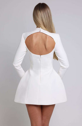 Kelly Mini Dress - Ivory Ryvelle