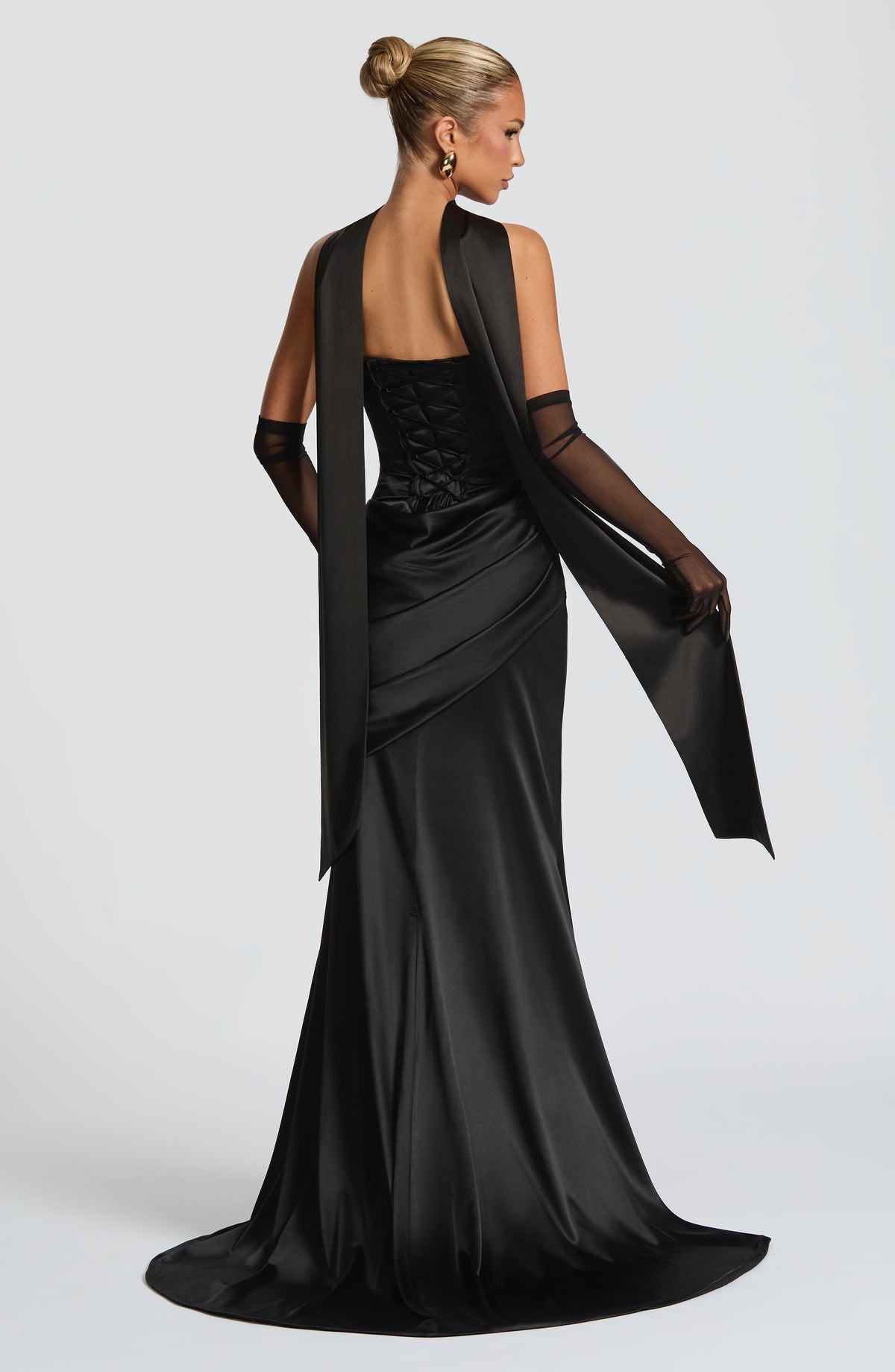Kensington Maxi Dress - Black Ryvelle