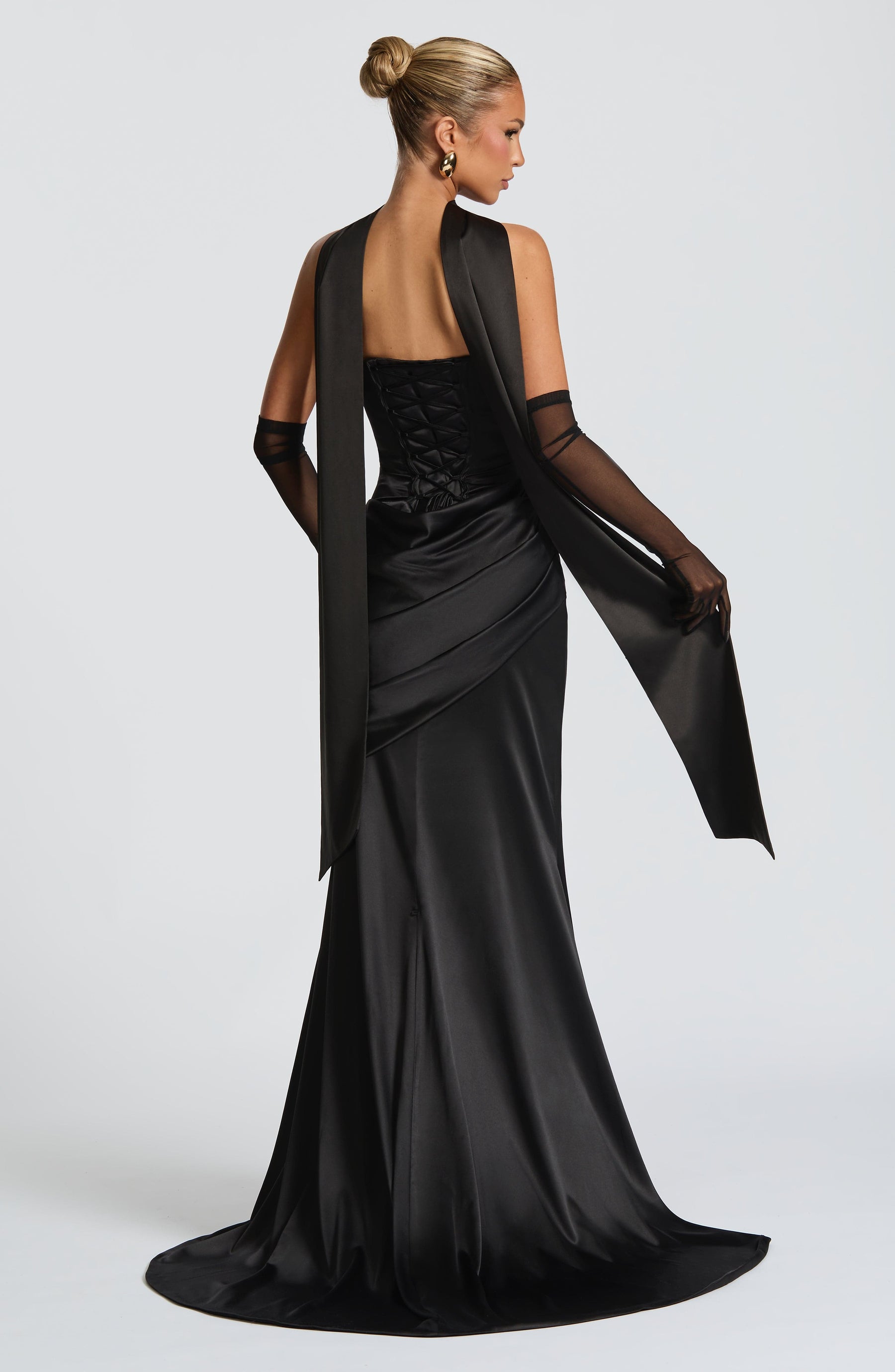 Kensington Maxi Dress - Black Ryvelle