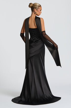 Kensington Maxi Dress - Black Ryvelle