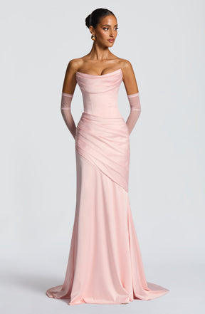 Kensington Maxi Dress - Blush Ryvelle