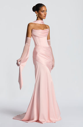 Kensington Maxi Dress - Blush Ryvelle