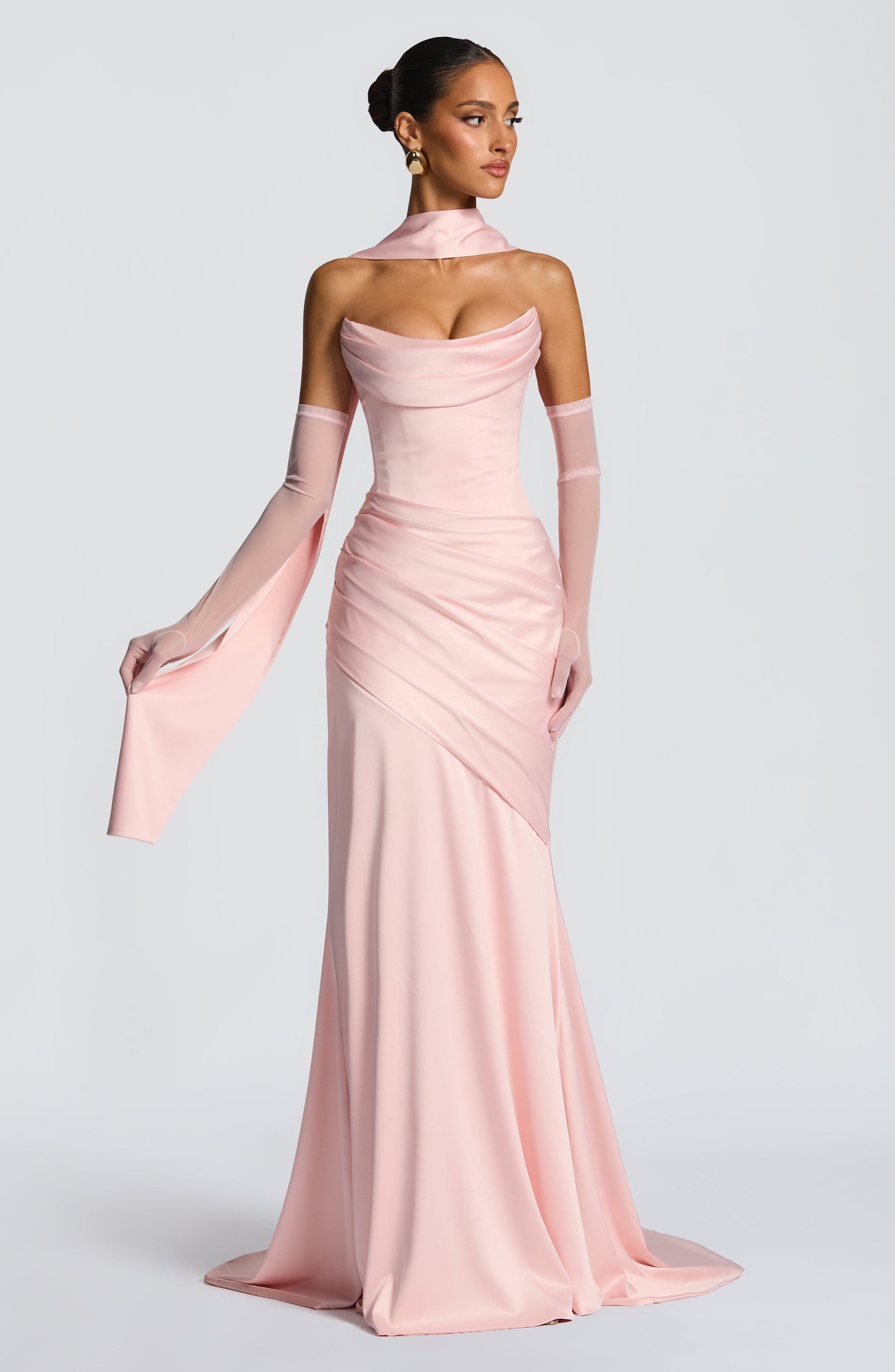 Kensington Maxi Dress - Blush Ryvelle