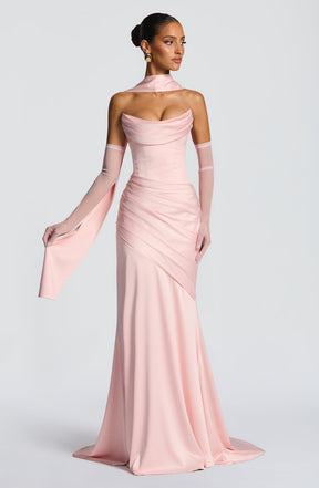 Kensington Maxi Dress - Blush Ryvelle