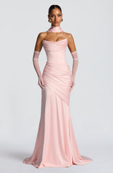 Kensington Maxi Dress - Blush Ryvelle