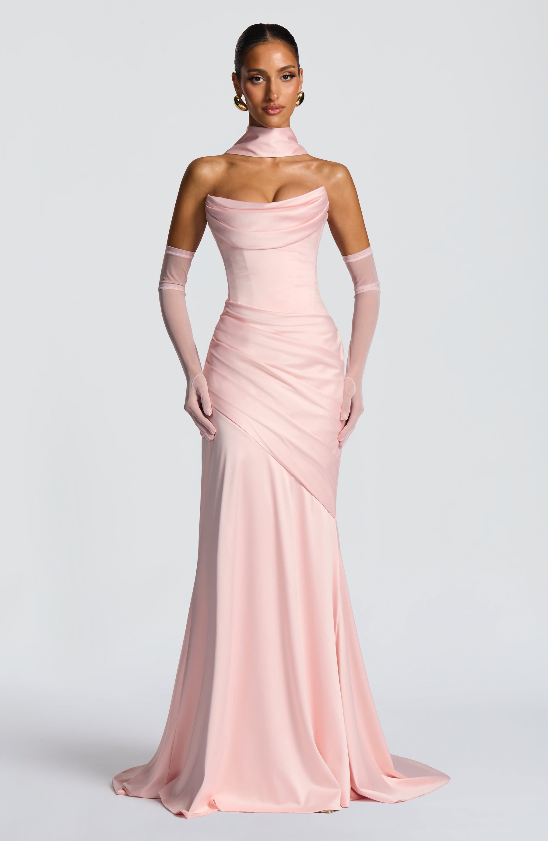 Kensington Maxi Dress - Blush Ryvelle