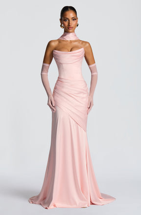 Kensington Maxi Dress - Blush Ryvelle