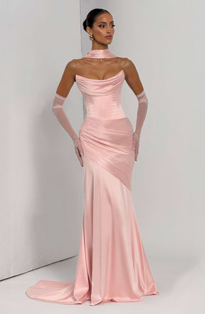 Kensington Maxi Dress - Blush Ryvelle