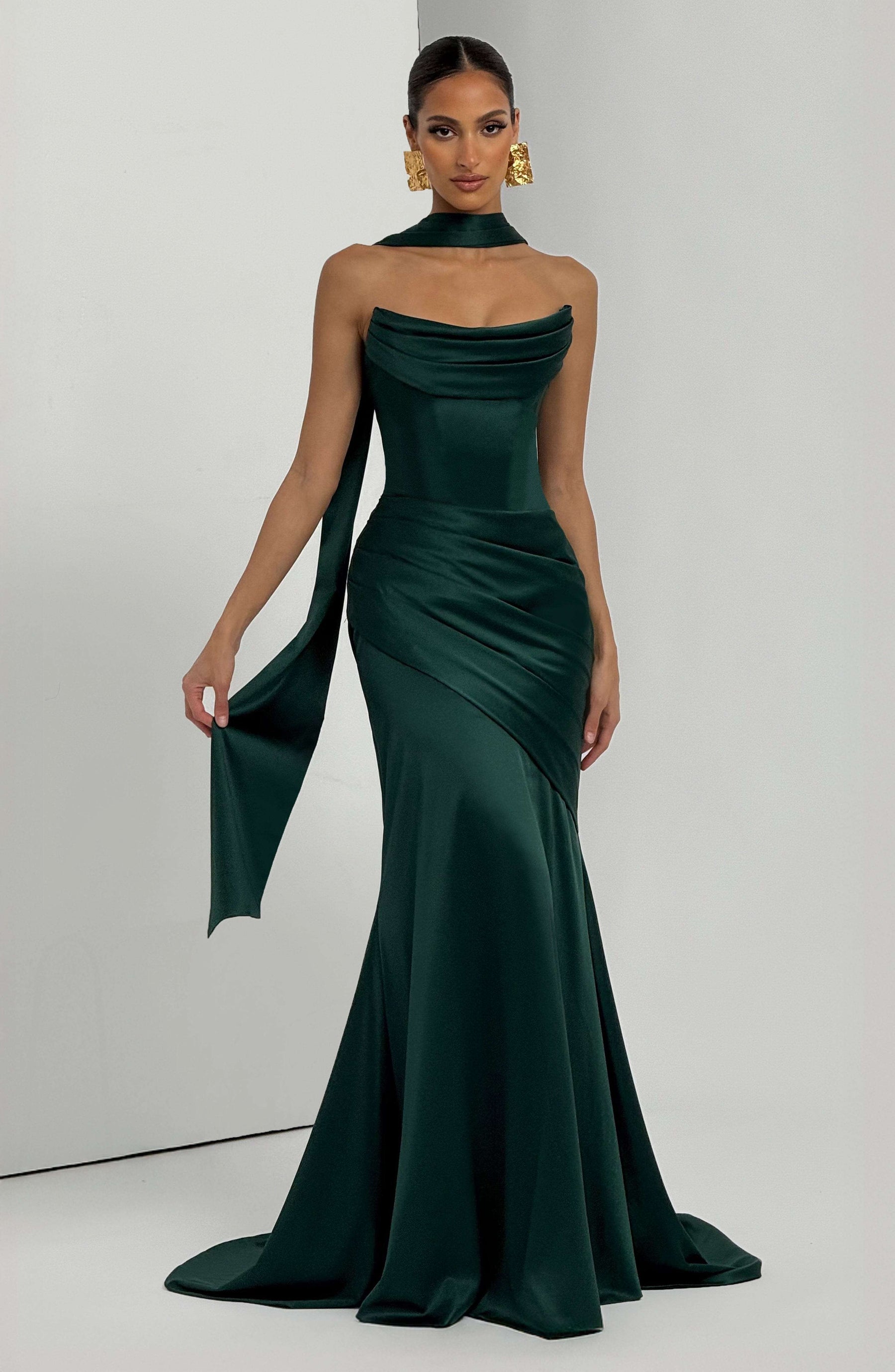 Kensington Maxi Dress - Emerald Ryvelle