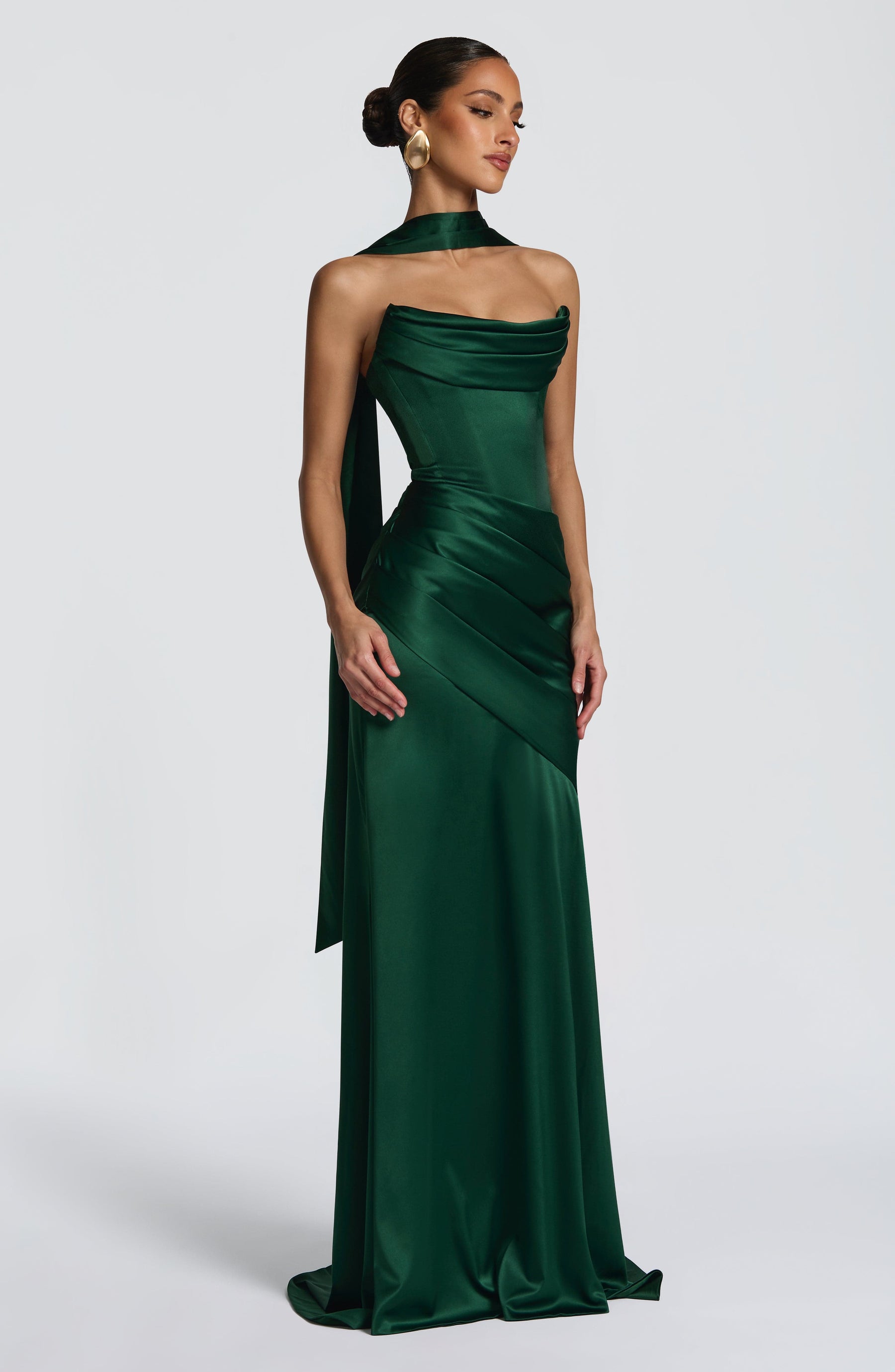 Kensington Maxi Dress - Emerald Ryvelle