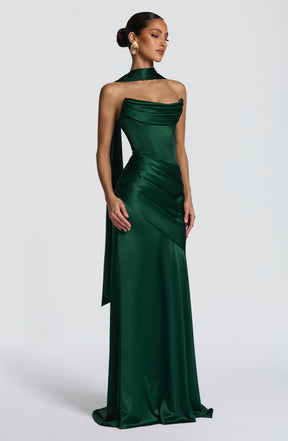 Kensington Maxi Dress - Emerald Ryvelle