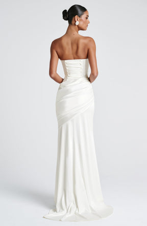 Kensington Maxi Dress - Ivory Ryvelle