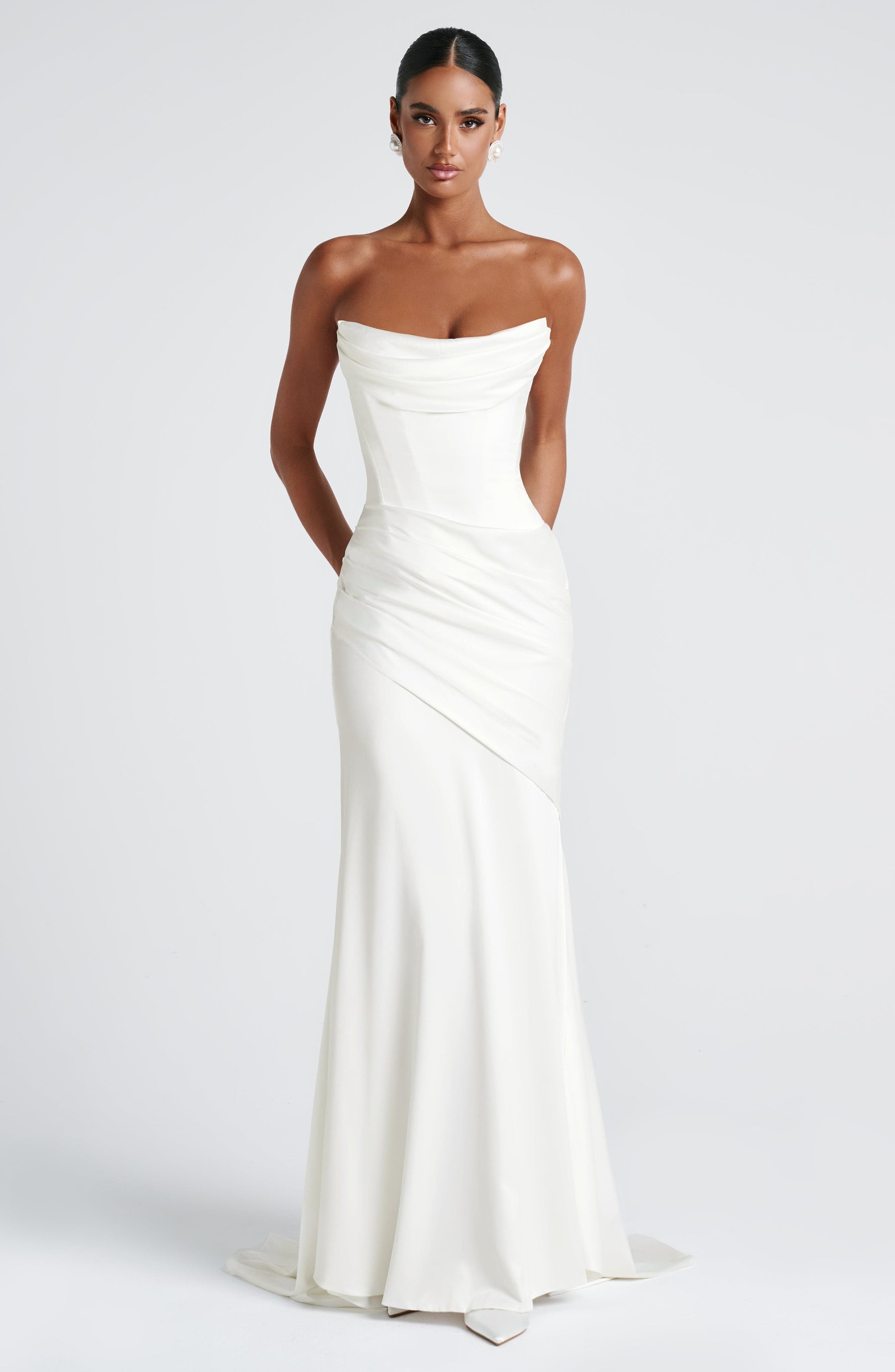 Kensington Maxi Dress - Ivory Ryvelle