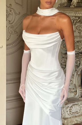 Kensington Maxi Dress - Ivory Ryvelle