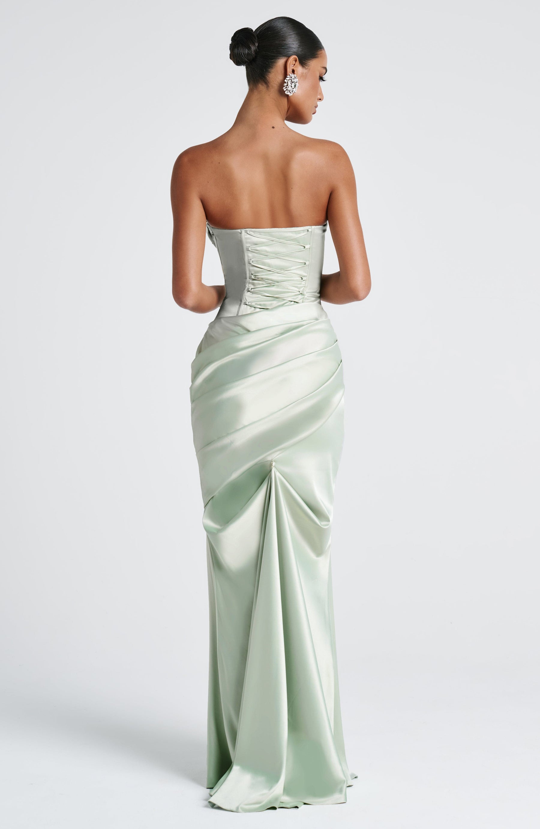 Robe longue Kensington – Menthe