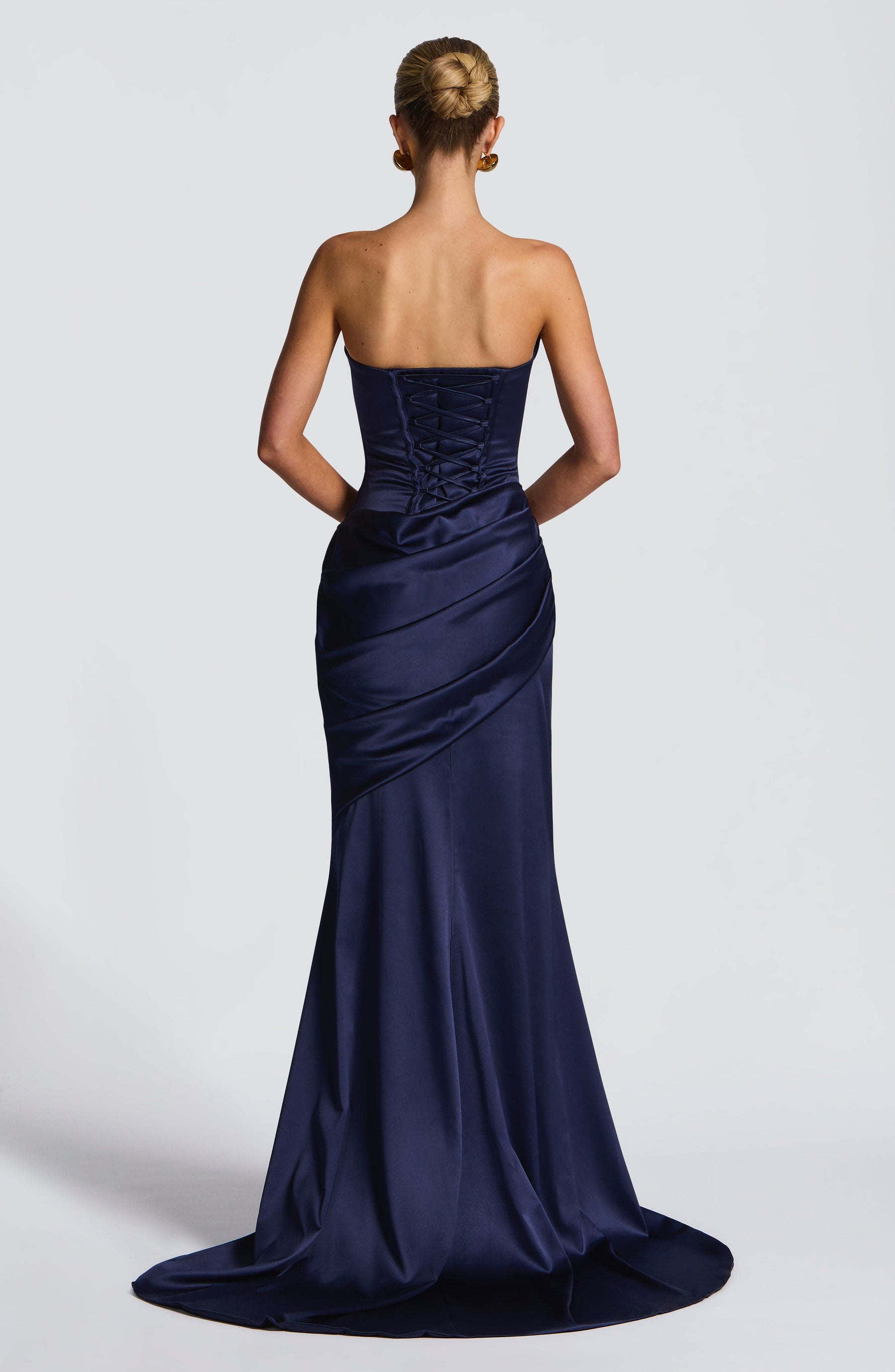 Kensington Maxi Dress - Navy Ryvelle