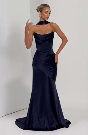 Kensington Maxi Dress - Navy Ryvelle