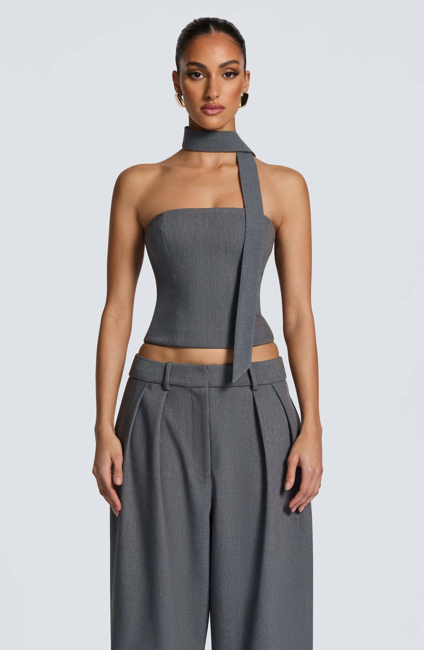Kerry Top - Grey Marl Ryvelle