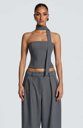 Kerry Top - Grey Marl Ryvelle