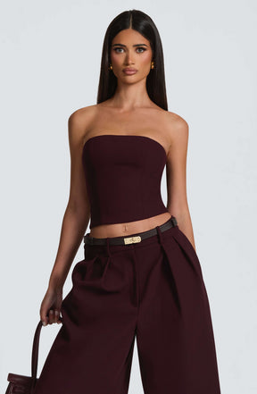 Kerry Top - Plum Ryvelle